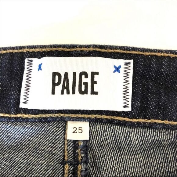 Paige Color Block Emily Skinny Jeans - Picture 5 of 7